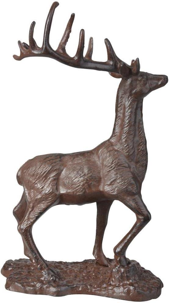 Cast Iron Deer, Antique Brown