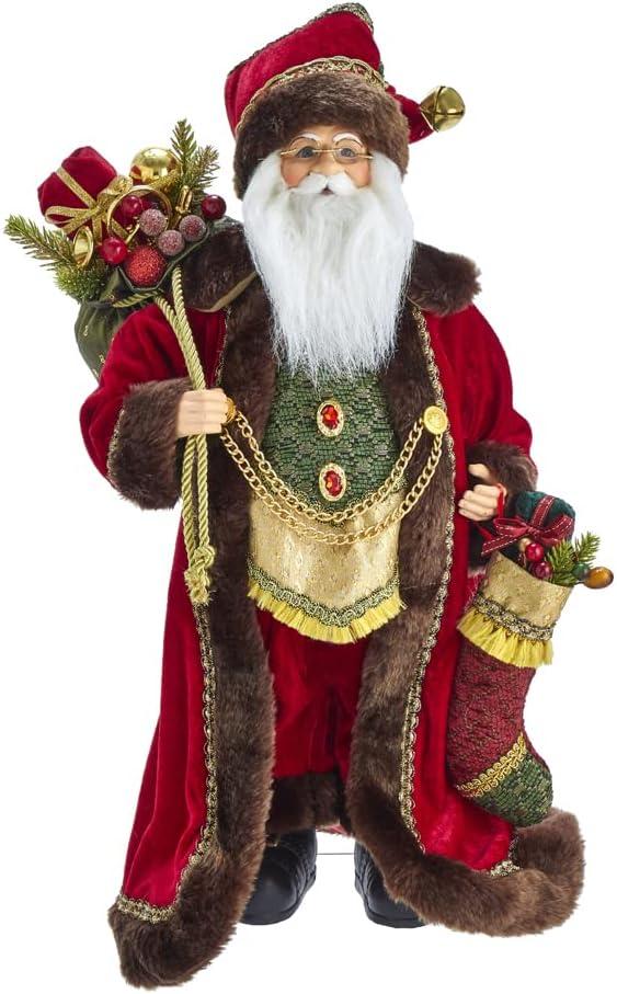 Kurt Adler 18" Kringle Klaus Elegant Santa