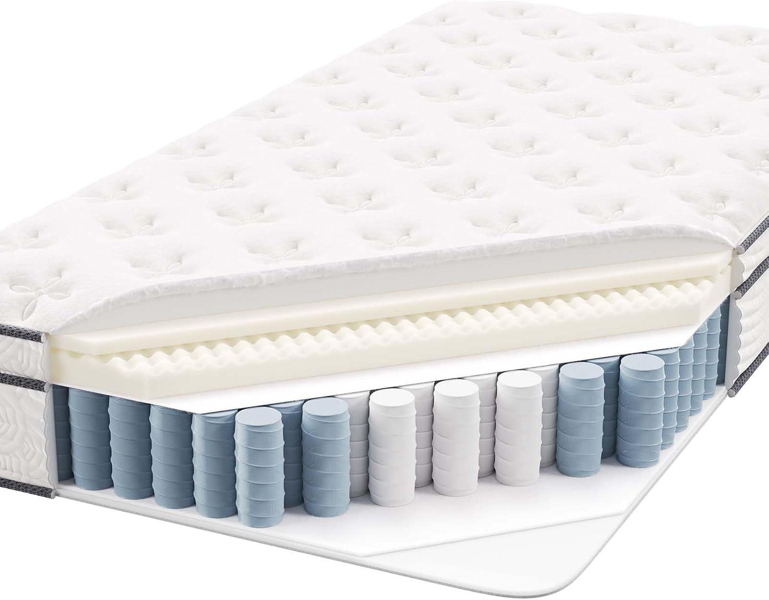 Modway Jenna 12 Inch Innerspring and Foam Twin Mattress