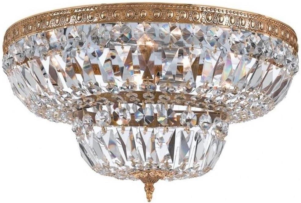 Crystorama Lighting - Six Light Ceiling Mount - Ceiling Mount - 6 Light Flush