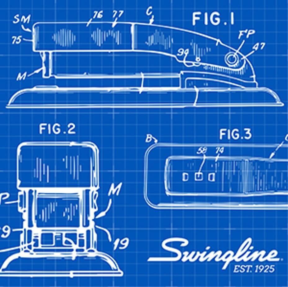 Swingline® Commercial Full Strip Desk Stapler, 20-Sheet Capacity, Black