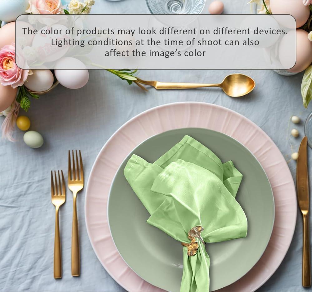 Poly Cotton Enrich Twill Cloth Napkins (Set of 12)