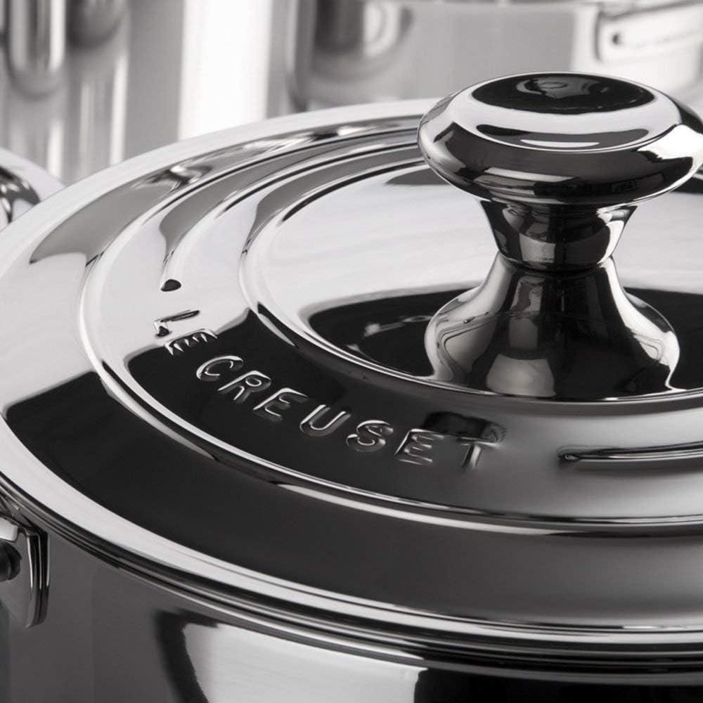 Le Creuset Le Creuset Stainless Steel Saucepan with Lid