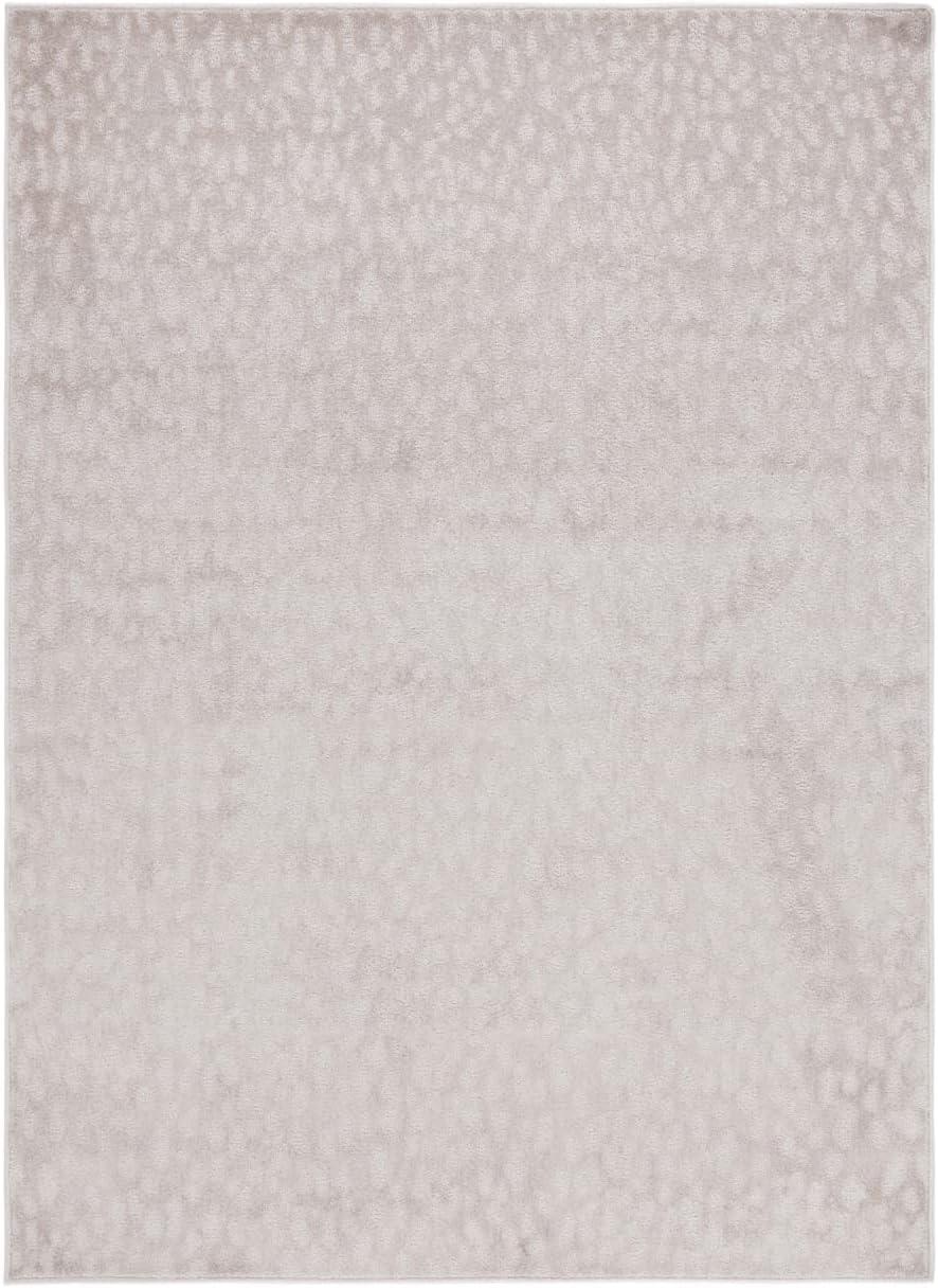 Pattern and Solid PNS408 Power Loomed Area Rug - Grey - 8'x10' - Safavieh.