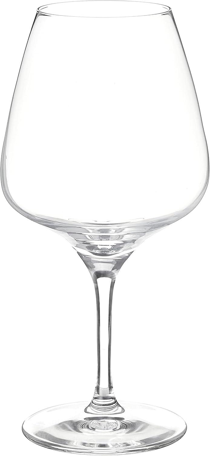 Pulse 12oz Clear Crystal Wine Glass Set of 4