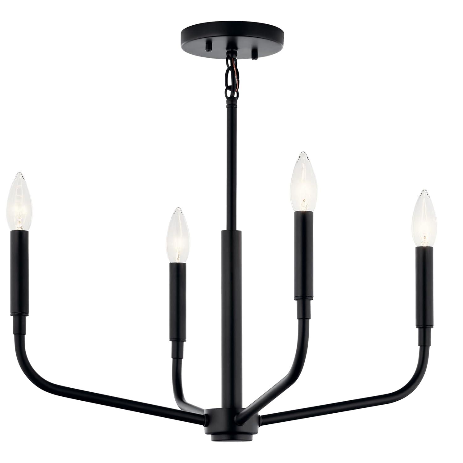 Kichler Lighting - Madden - 4 Light Semi-Flush Mount-16.75 Inches Tall and 20