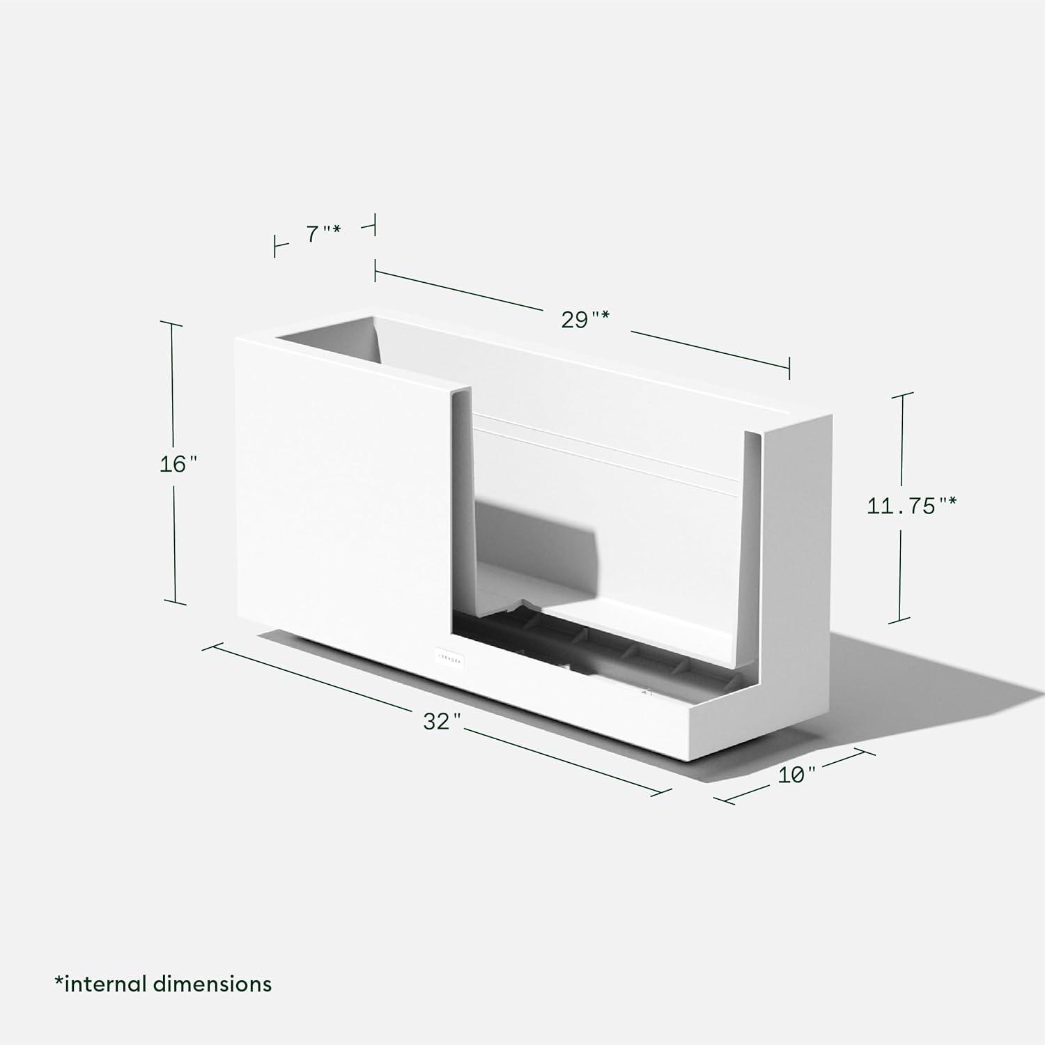 Block Series Long Box Planter