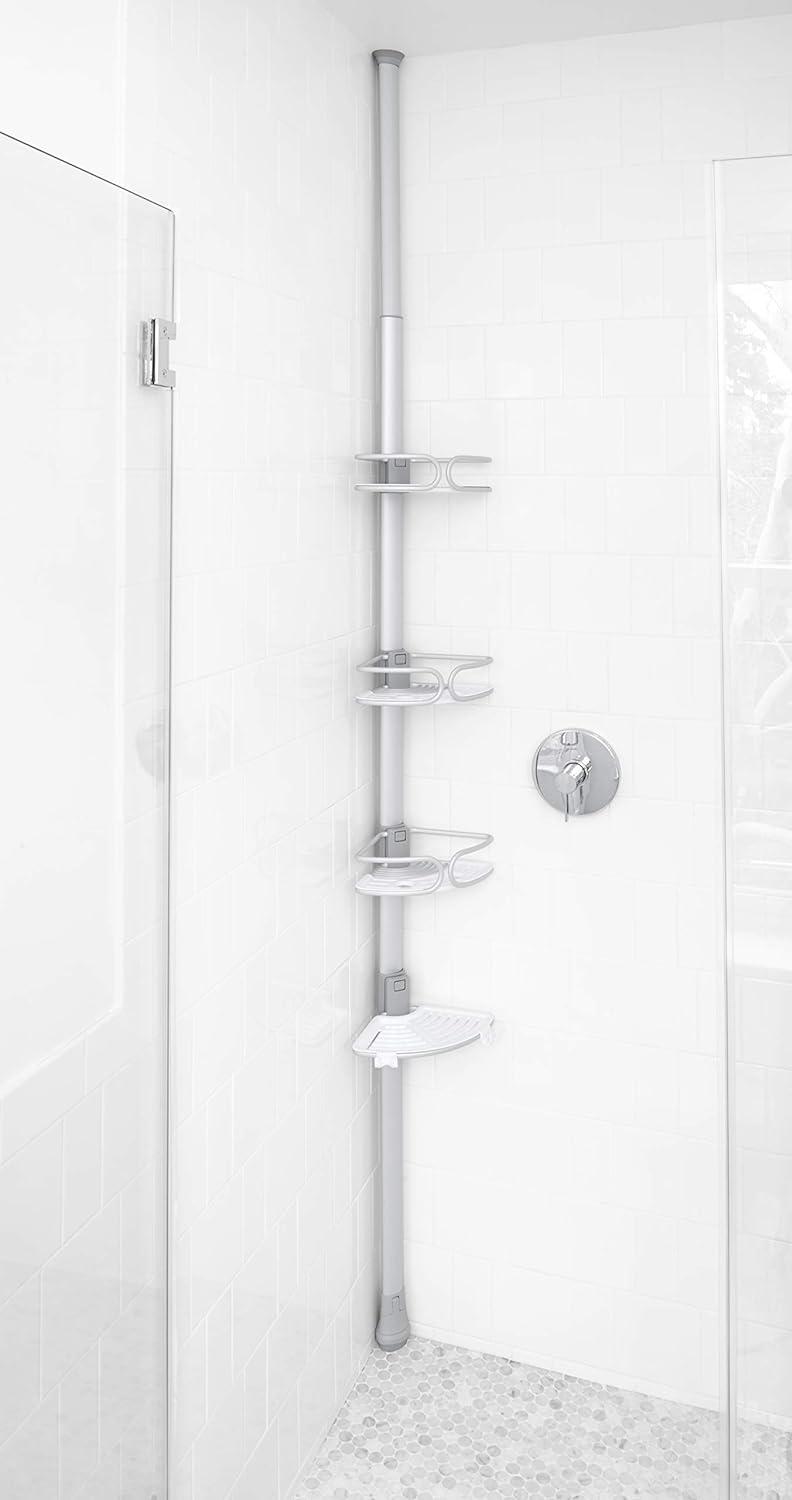 Good Grips Quik-Extend Aluminum Pole Shower Caddy