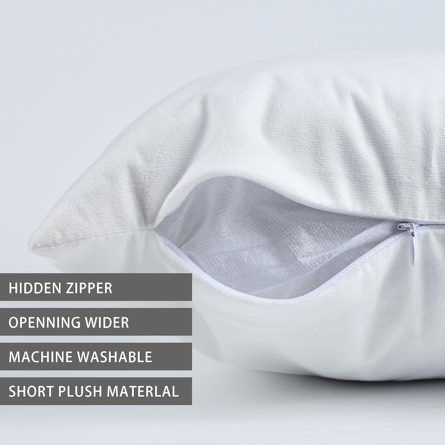 Boho Green Throw Pillow Covers 18x18 inch Set of 2,Bohemian Carpet Double Sided Pattern Soft Plush Cushion Cover for Couch Sofa Bed Decorative,Only Pillowcase (No Insert)