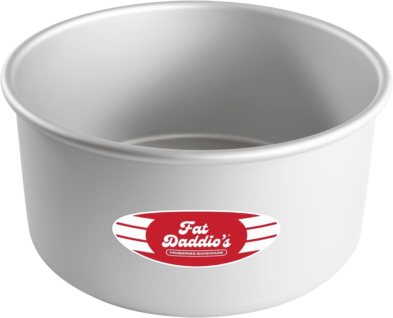 8-Inch Anodized Aluminum Round Cake Pan