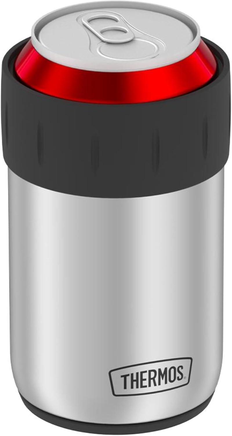 Thermos 12 oz. Insulated Stainless Steel Beverage Can Insulator - Silver/Gray