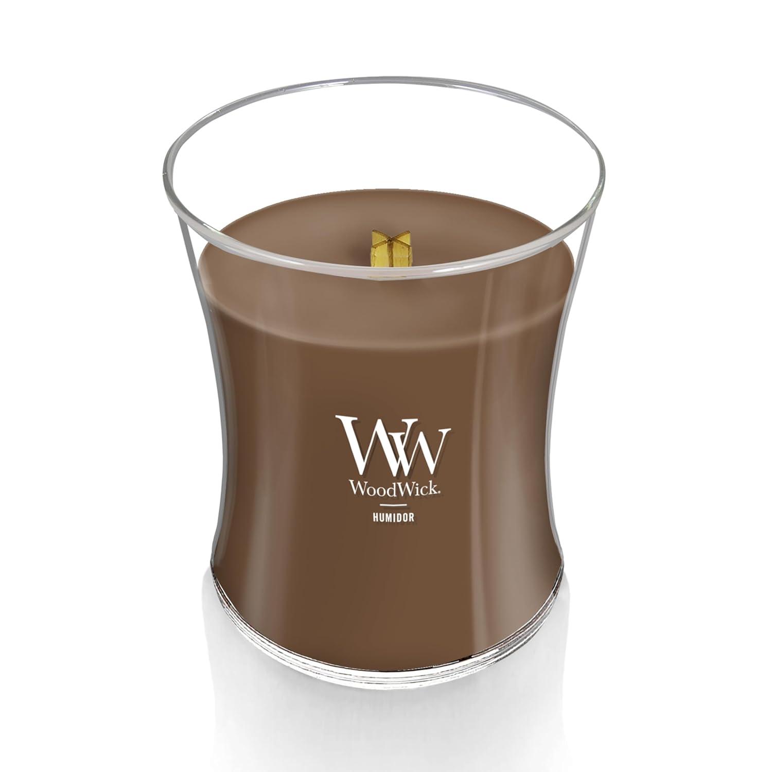 WoodWick® Medium Hourglass Candle, Humidor, 9.7 oz.