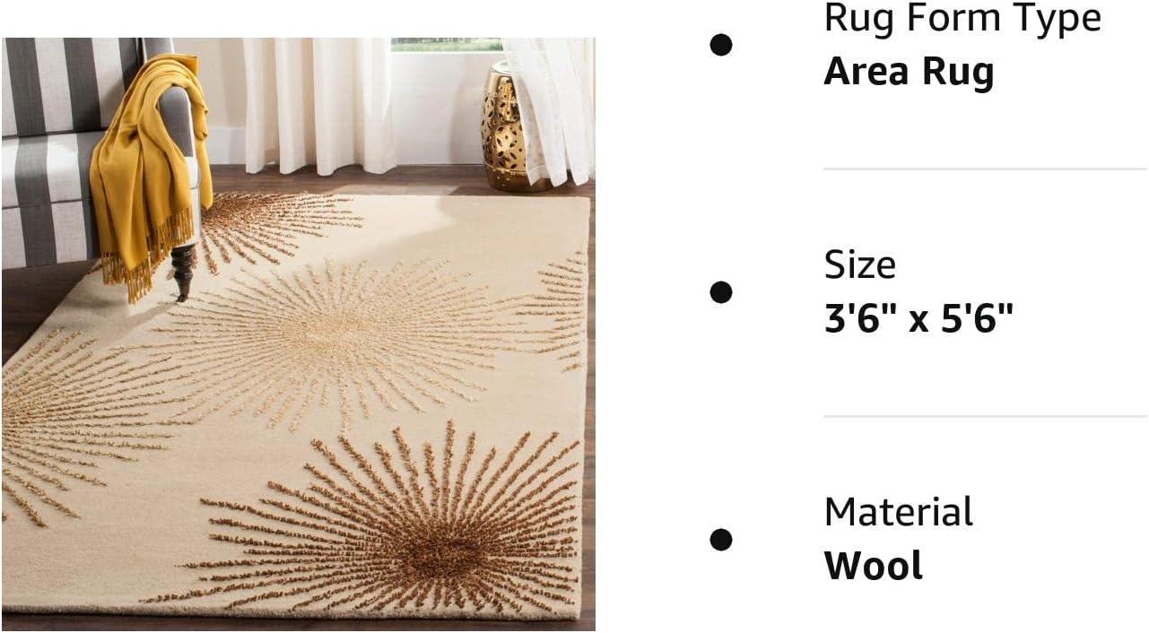 Soho SOH712 Hand Tufted Indoor Accent Rug - Beige - 3'6"x5'6" - Safavieh.