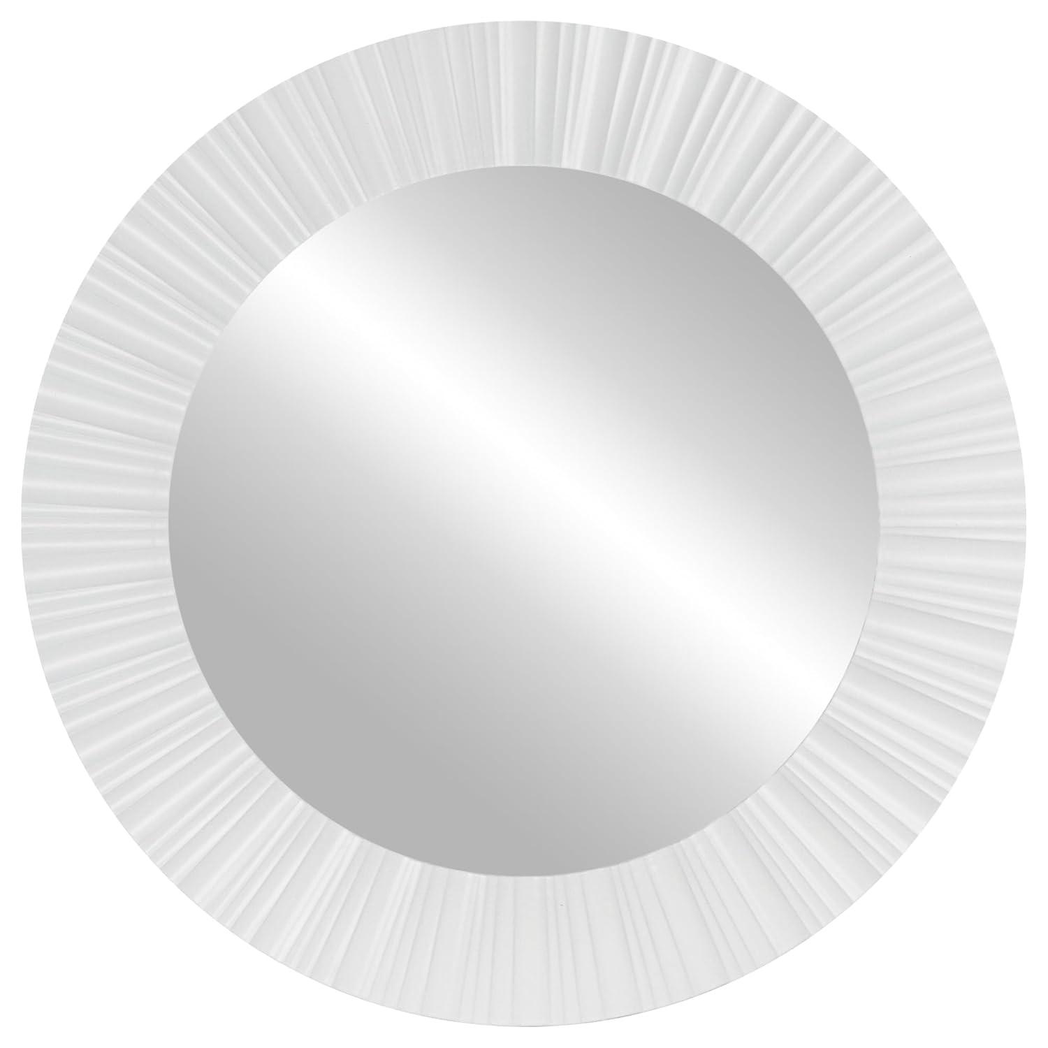 Northlight Seasonal Elegant 20" Contemporary Fluted Round Mirror Wall Decor