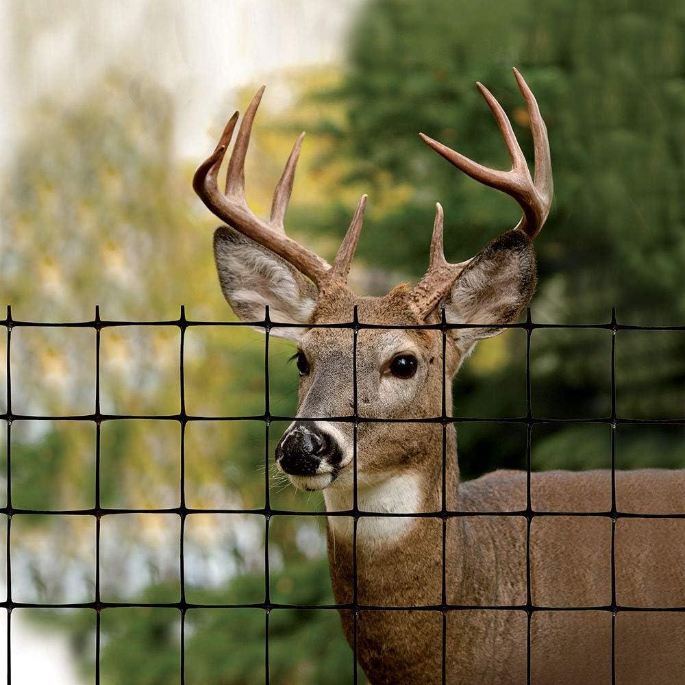 Tenax 7.5 ft x 100 ft Black UV-Stabilized Plastic Deer Fence