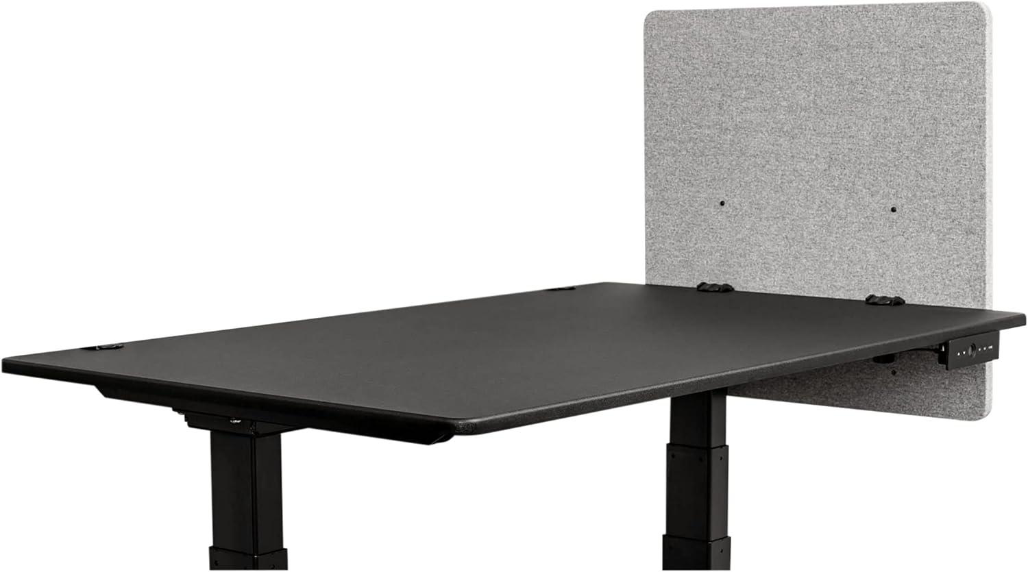 Stand Up Desk Store Fabric 3 Panel Desk Partition