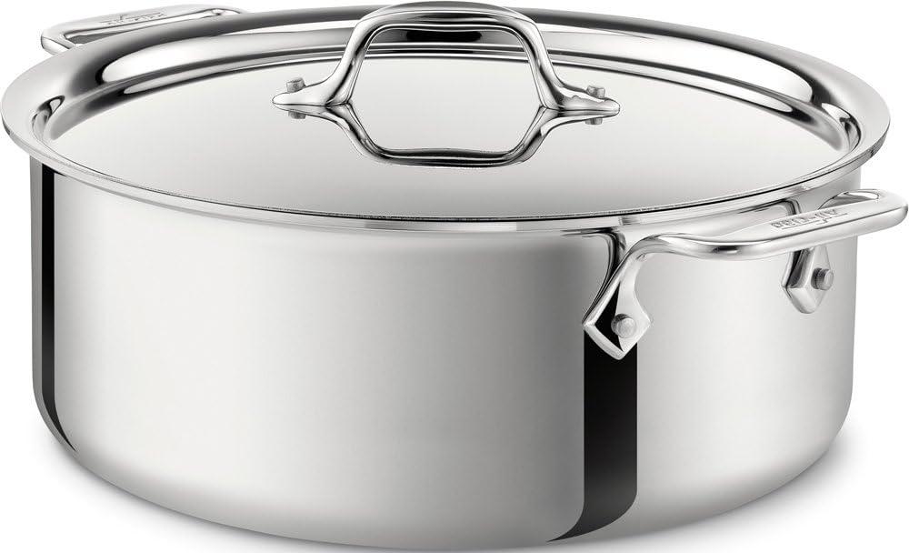 All-Clad D3™ Compact Stainless Steel Stock Pot with Lid