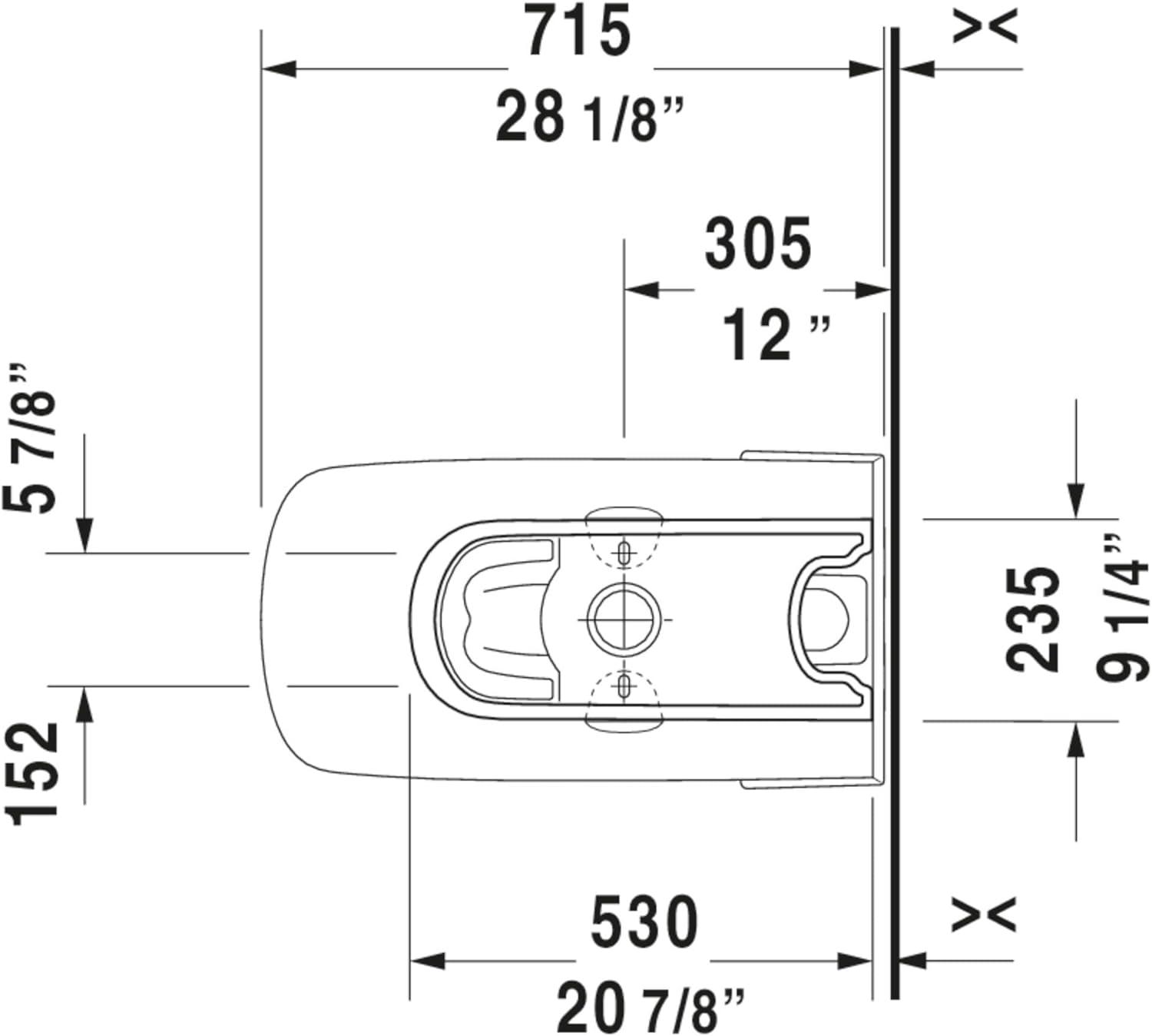 DuraStyle Dual Flush Elongated One-Piece Toilet (Seat Not Included)