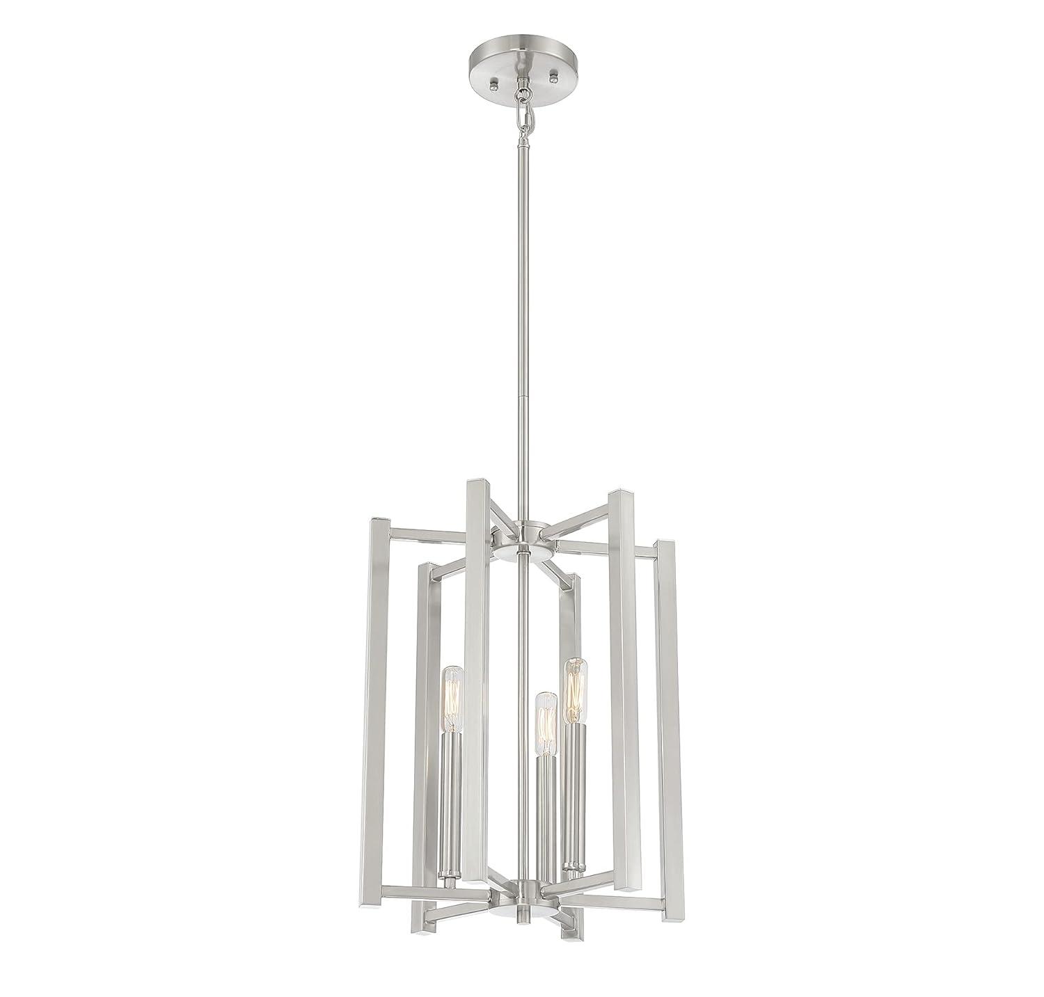 Savoy House Benson 3 - Light Pendant in  Satin Nickel