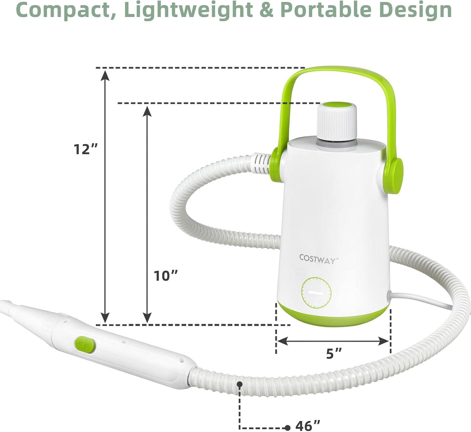 Costway ES10095US-LS Costway Bagless Steam Cleaner & Steam Mop