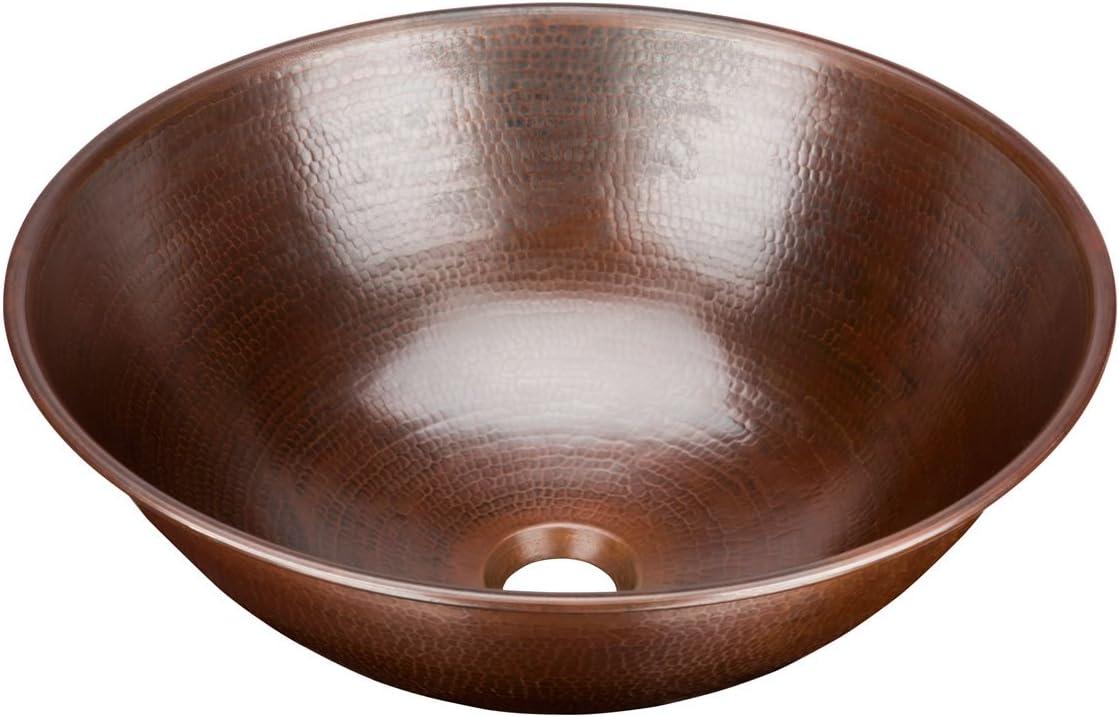 Hubble 16" Vessel Bathroom Sink in Copper