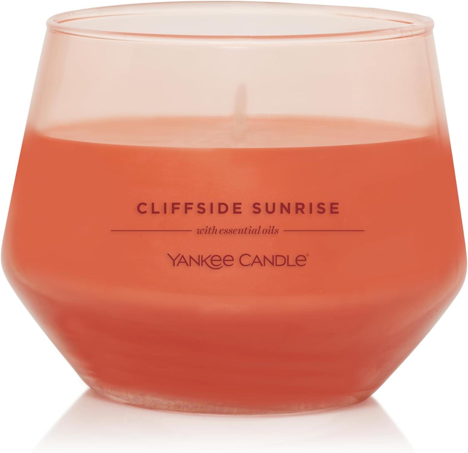 Yankee Candle Cliffside Sunrise Studio Collection Jar Candle, 10 oz