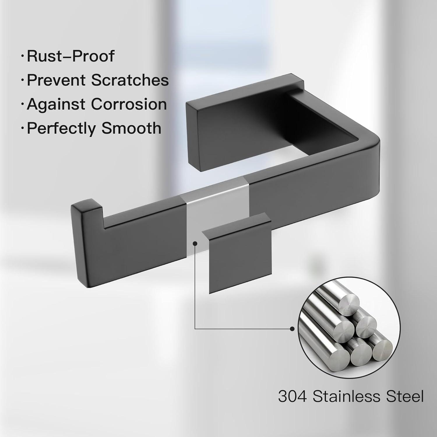 4 - Piece Bathroom Hardware Set