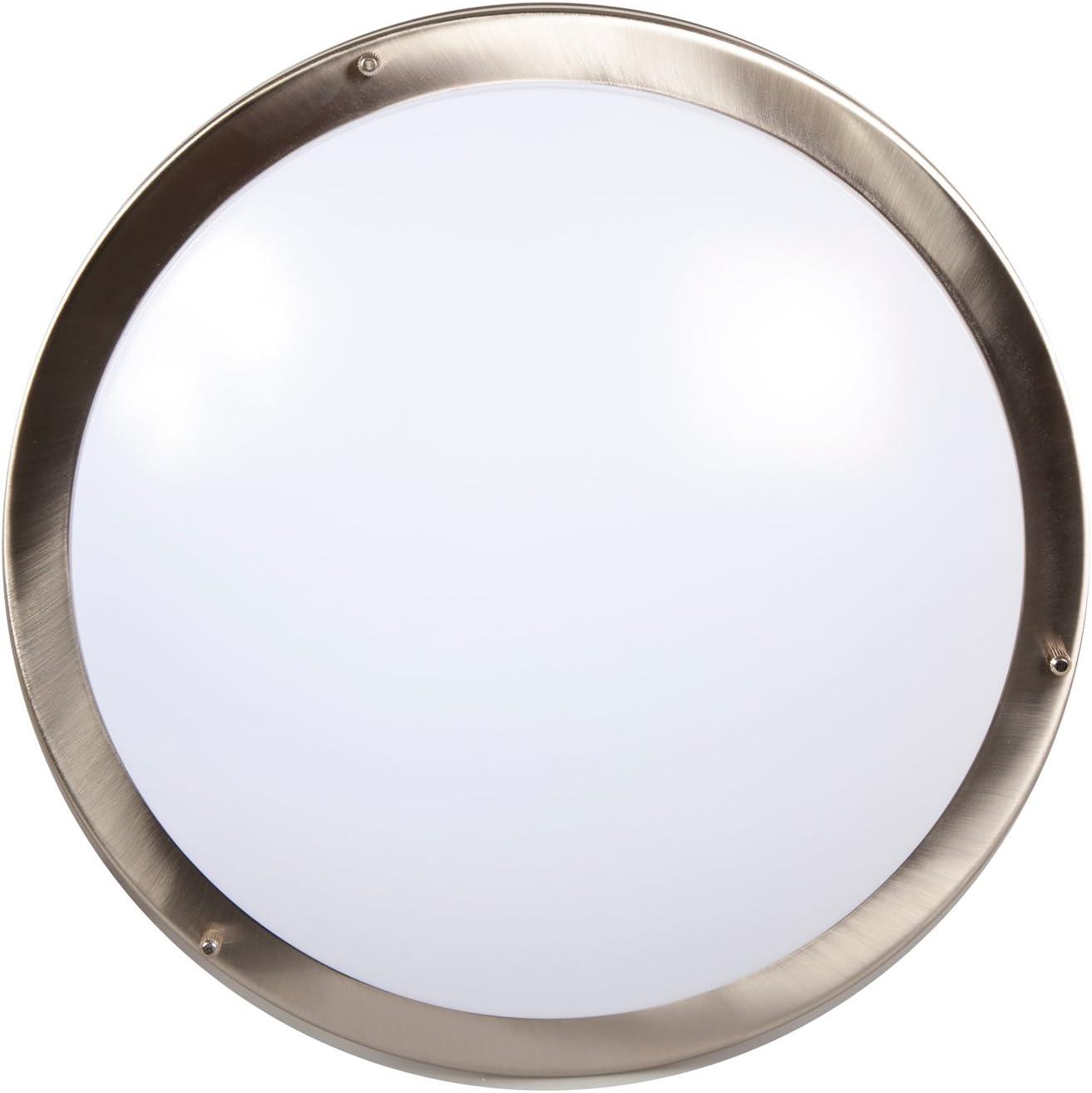 Maxxima 14 in. LED Flush Mount Ceiling Light Fixture, 2100 Lumens, 5 CCT 2700K/3000K/3500K/4000K/5000K, Dimmable