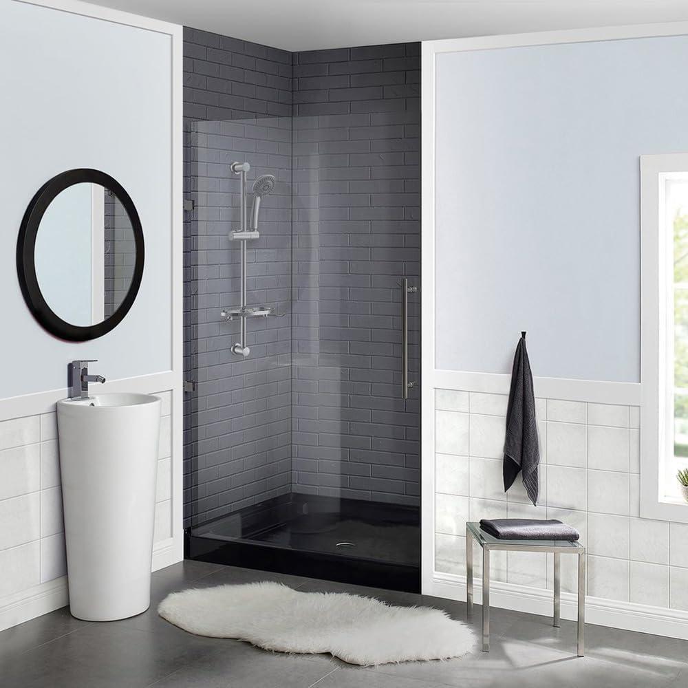 Voltaire 36" x 36" Single-Threshold, Center Drain, Shower Base