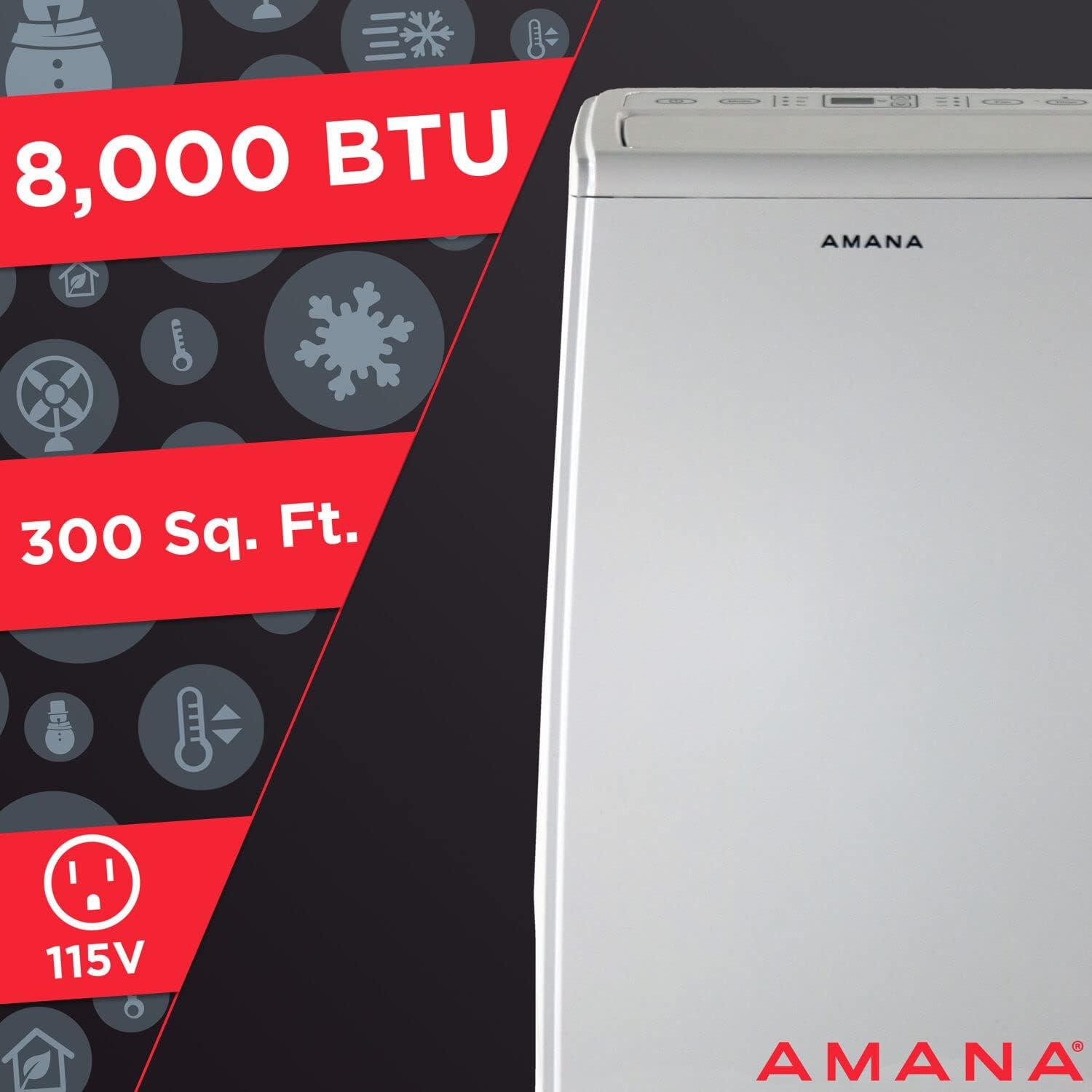 Amana Amana 10000 BTU Portable Air Conditioner for 350 Square Feet with Remote Included