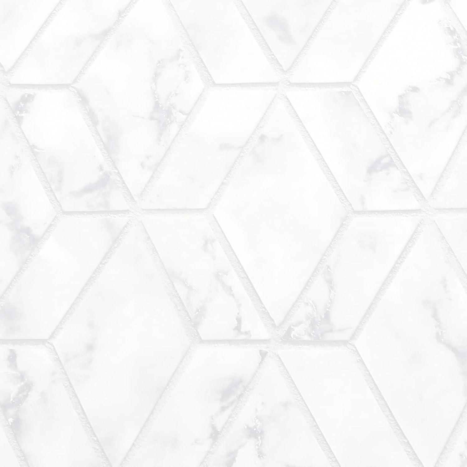 Transform Marble Geo Peel and Stick Wallpaper