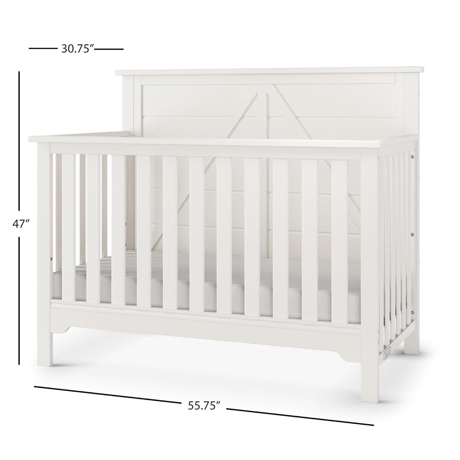 Woodland 4-in-1 Convertible Crib