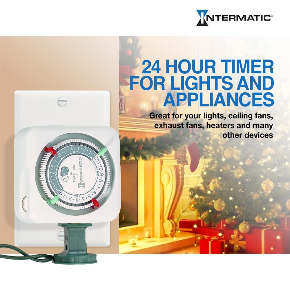 Intermatic - Indoor - 125 V - White