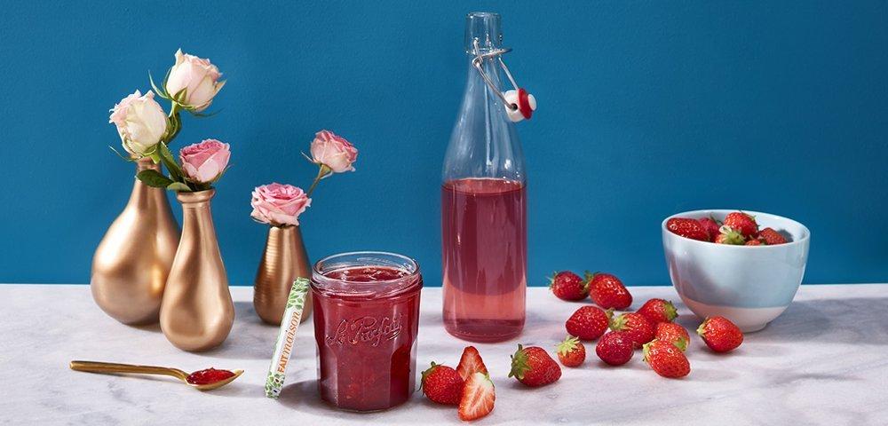 Le Parfait Jam Pot - 324ml Faceted French Working Glass w/Snap Cover, 11oz (Pack of 6)