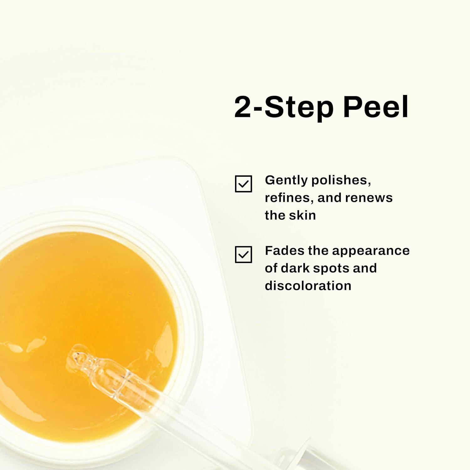 Erno Laszlo - Brightening Dual Phase Peel (Step 1 50ml/1.7oz + Step 2 25ml/0.8oz)(2phases)
