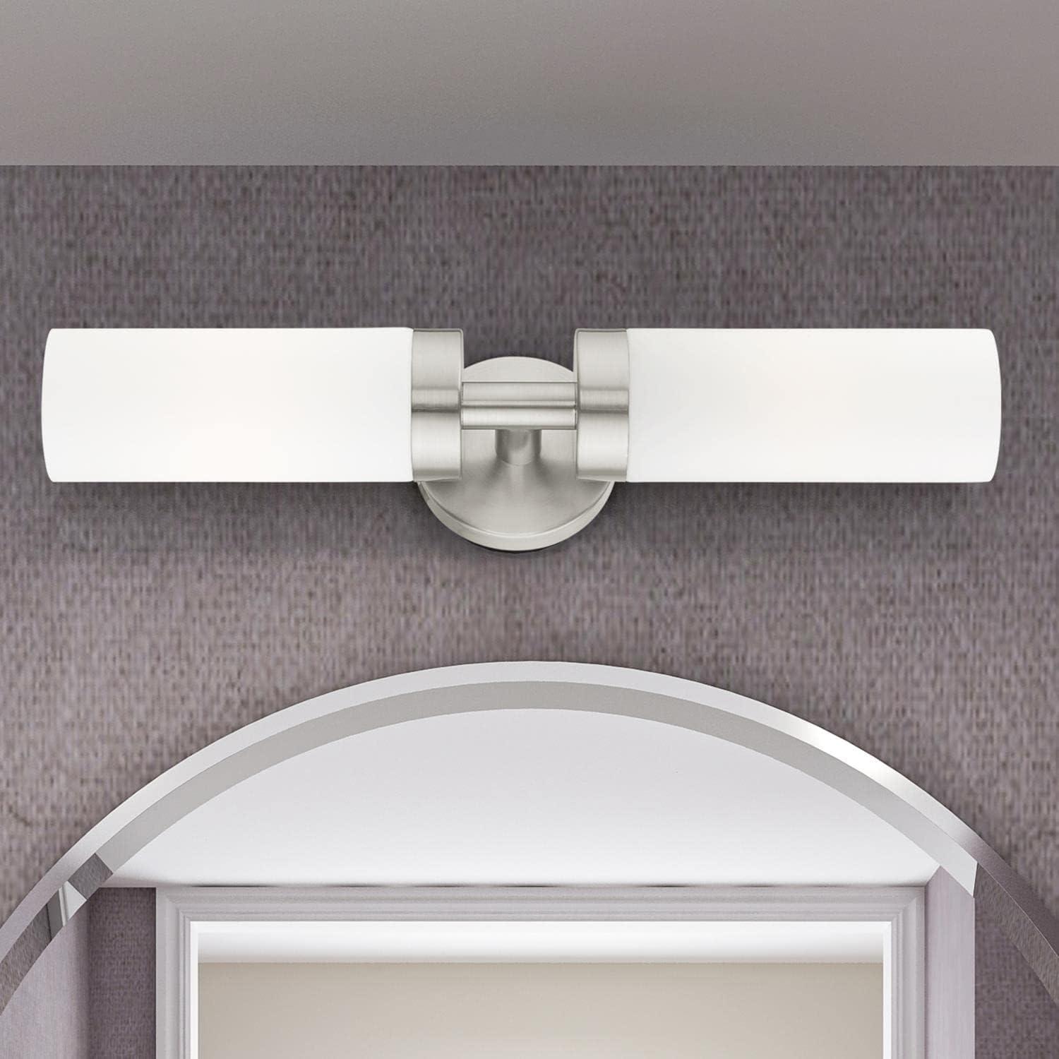 Livex Lighting Aero 2 - Light Vanity in  Brushed Nickel