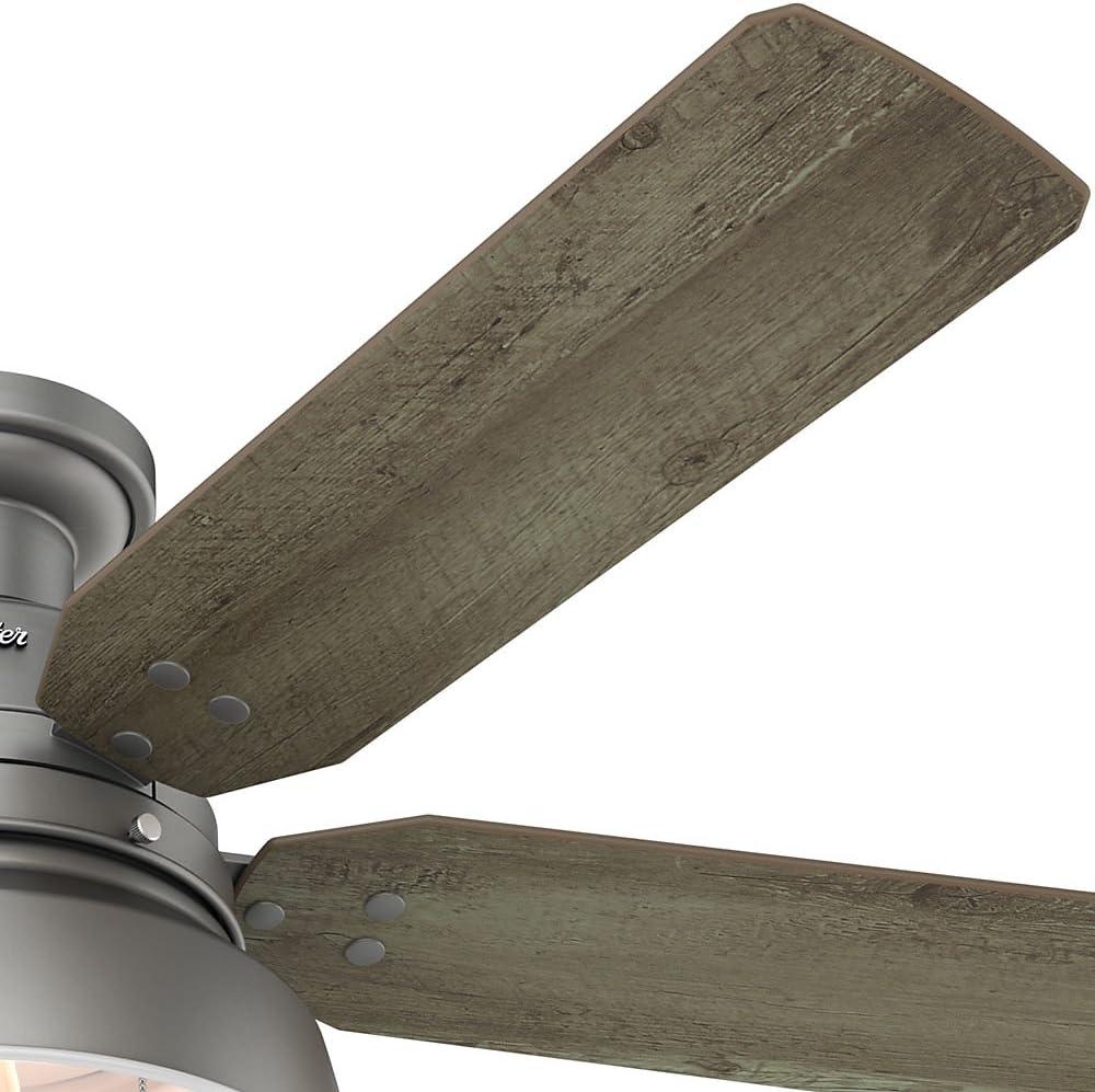 52" Mill Valley 5-Blade Outdoor Ceiling Fan with Light Kit