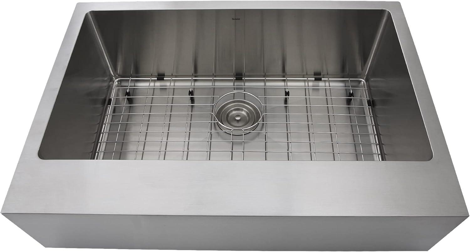 30'' L Farmhouse / Apron Single Bowl Stainless Steel Kitchen Sink