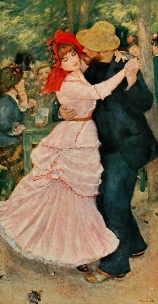 Dance at the Bougival 1883 Fine Art Poster Print