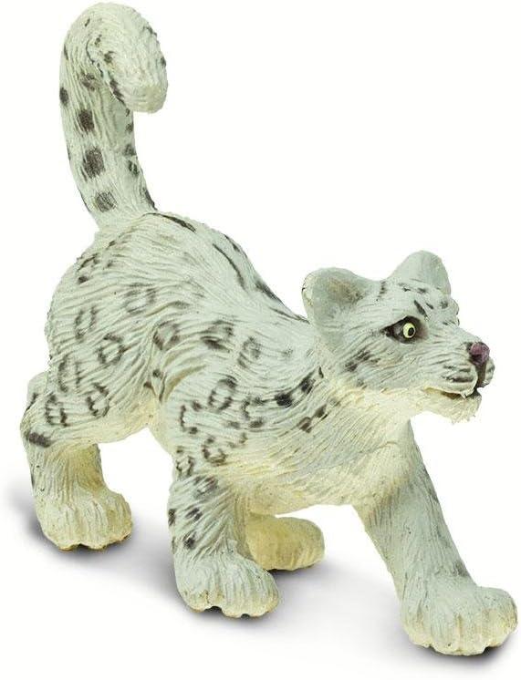Safari Ltd. | Snow Leopard Cub | Wild Safari Wildlife Collection | Toy Figurines for Boys & Girls