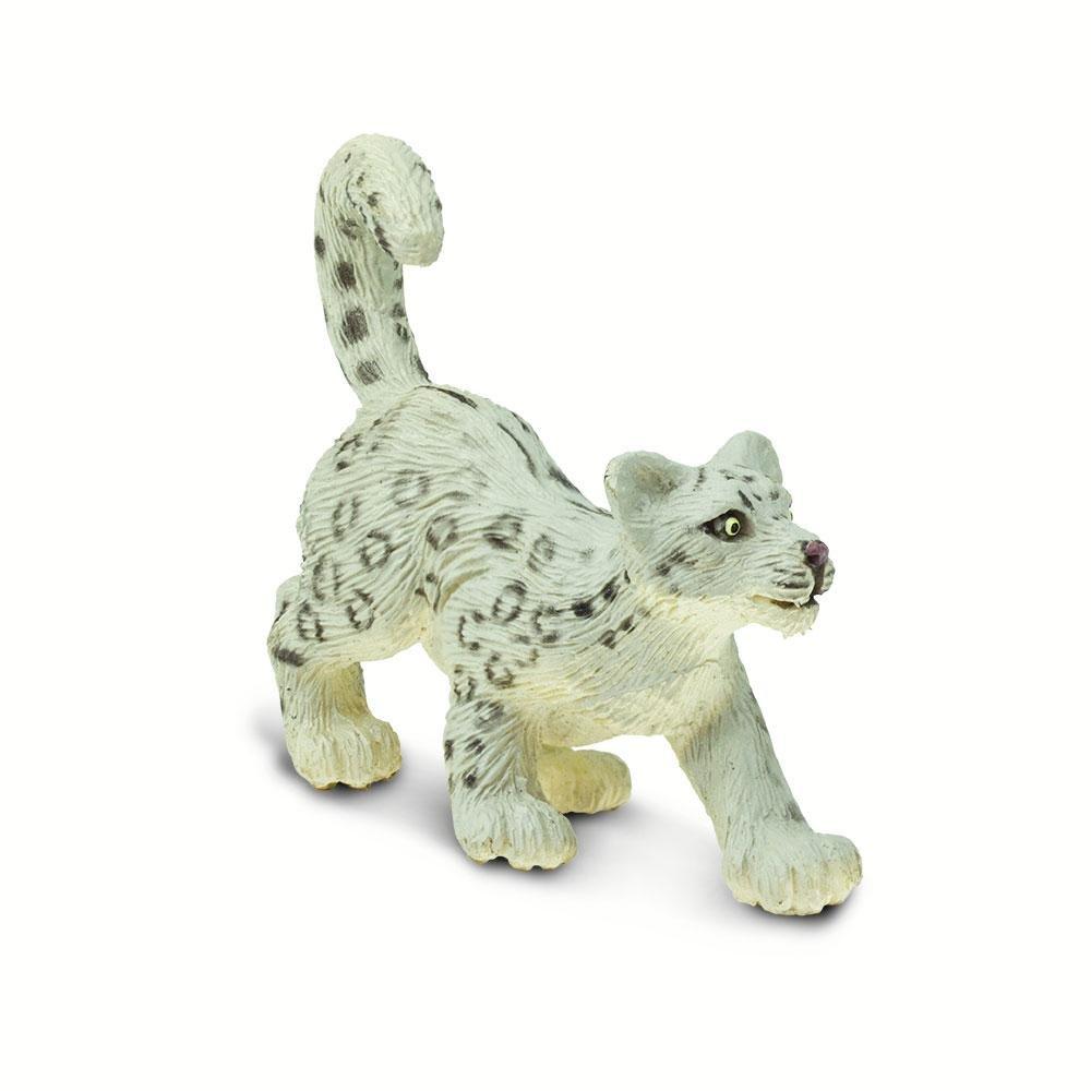 Safari Ltd. | Snow Leopard Cub | Wild Safari Wildlife Collection | Toy Figurines for Boys & Girls