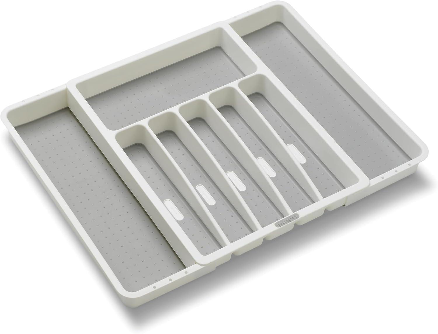 Madesmart 2.1 in. H X 13.25 in. W X 16.13 in. D Plastic Adjustable Silverware Tray