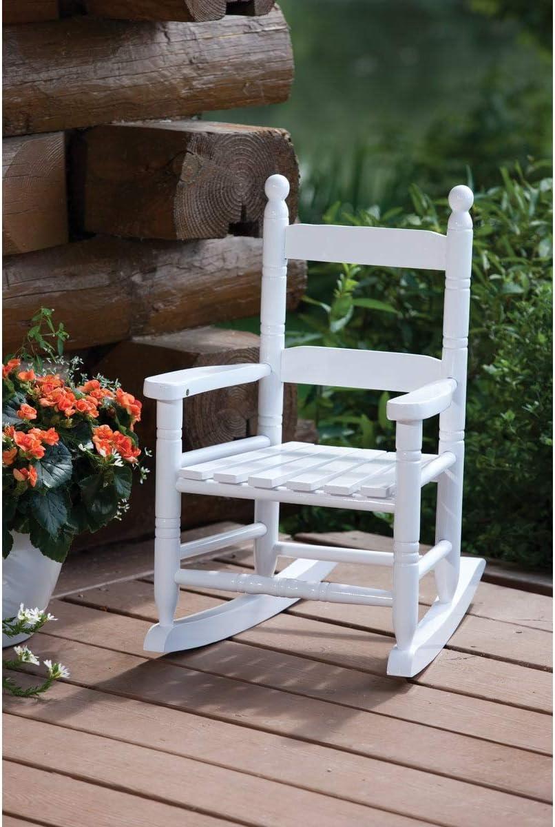 Jack Post Children's Rocker in White