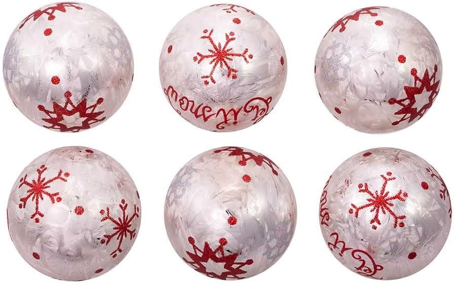 Kurt Adler Glass Christmas Ball Ornament (Set of 6)