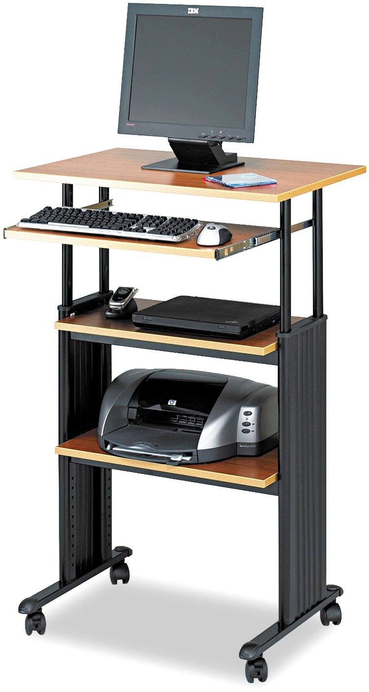 MUV Adjustable Stand-Up Workstation AV Cart