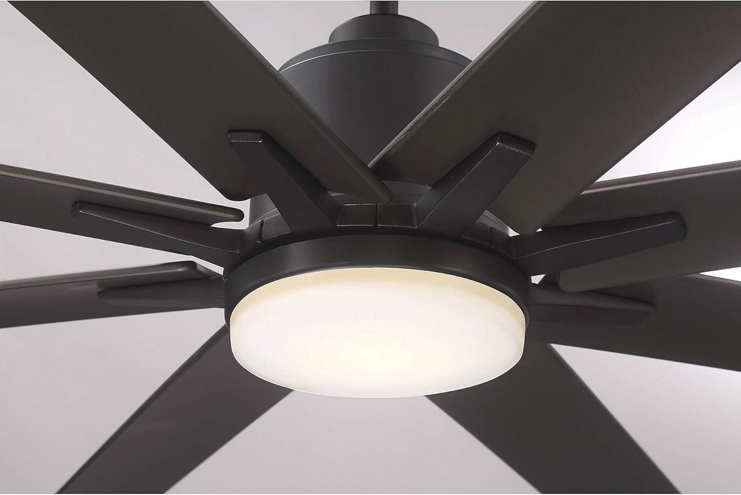 Bluffton 72" LED Ceiling Fan in English Bronze