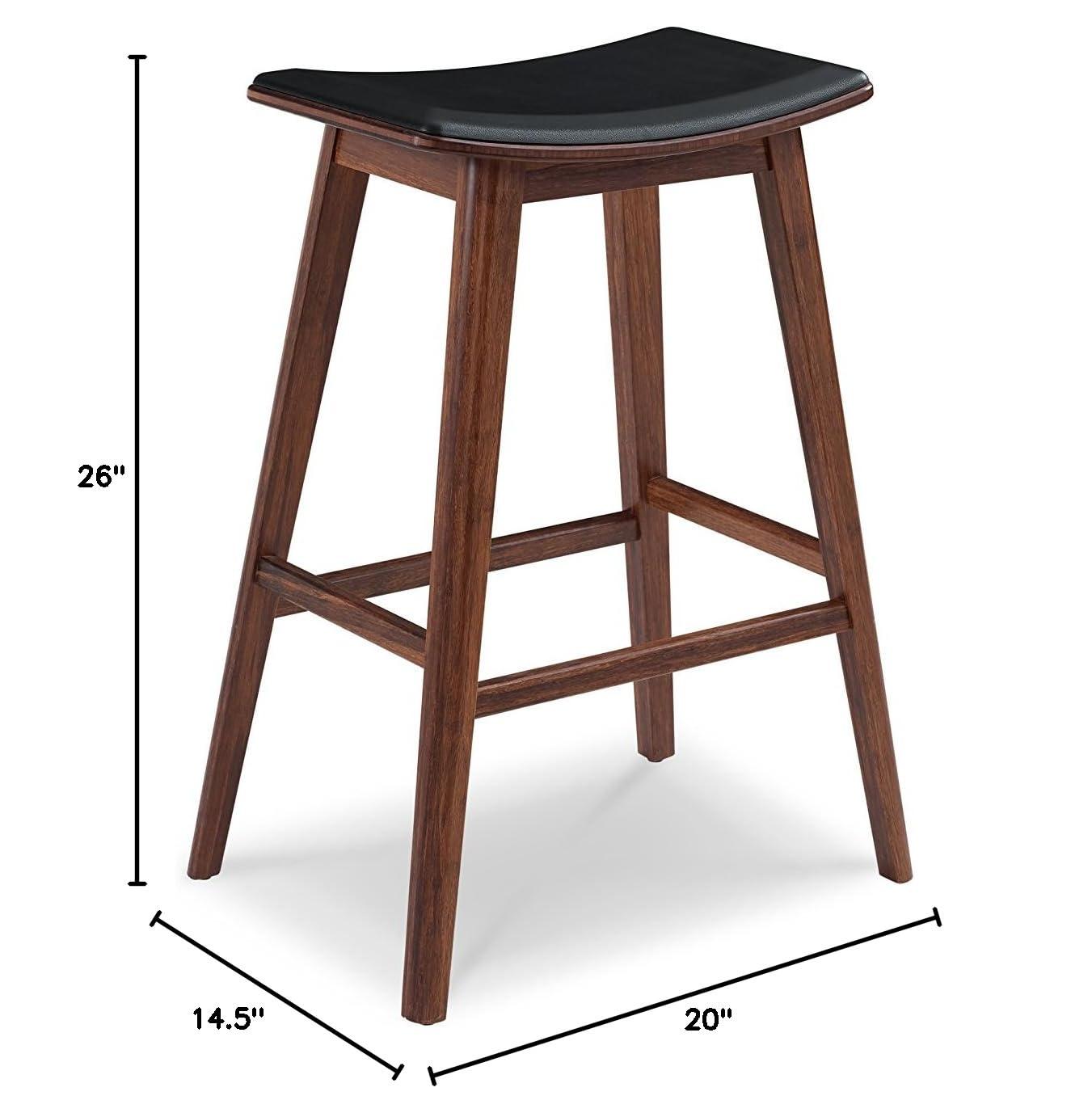 Eco Ridge by Bamax Terra Counter Height Stool, Exotic, (Set of 2)