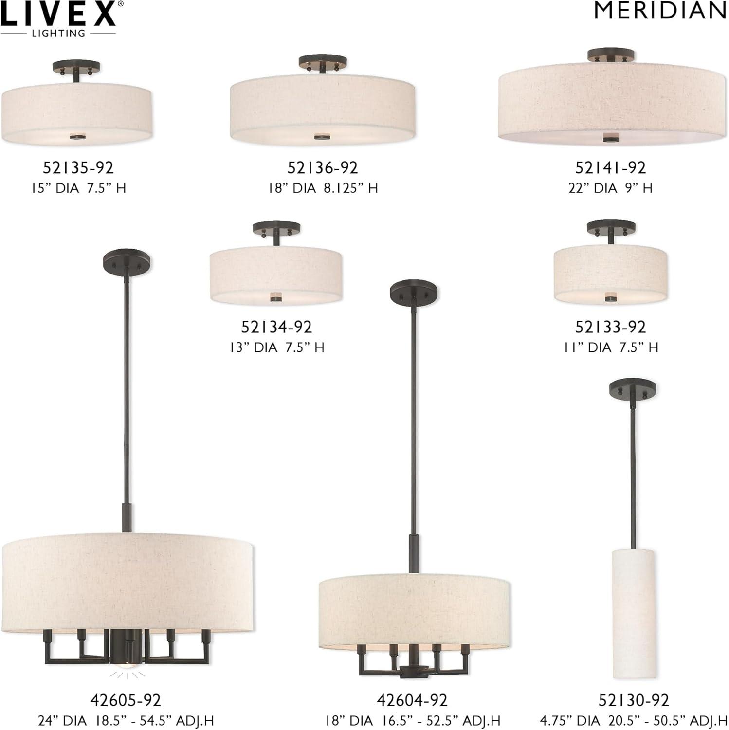 Lighting Lumens 6 - Light Drum Chandelier