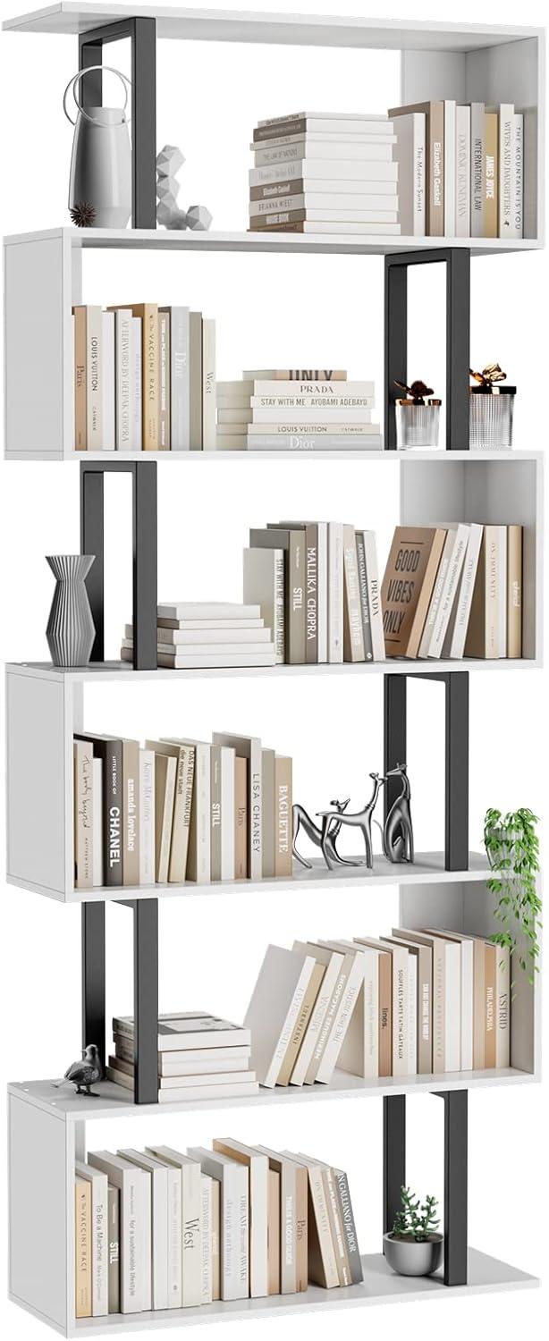 Hokku Designs 6 Tier Geometric Bookcase