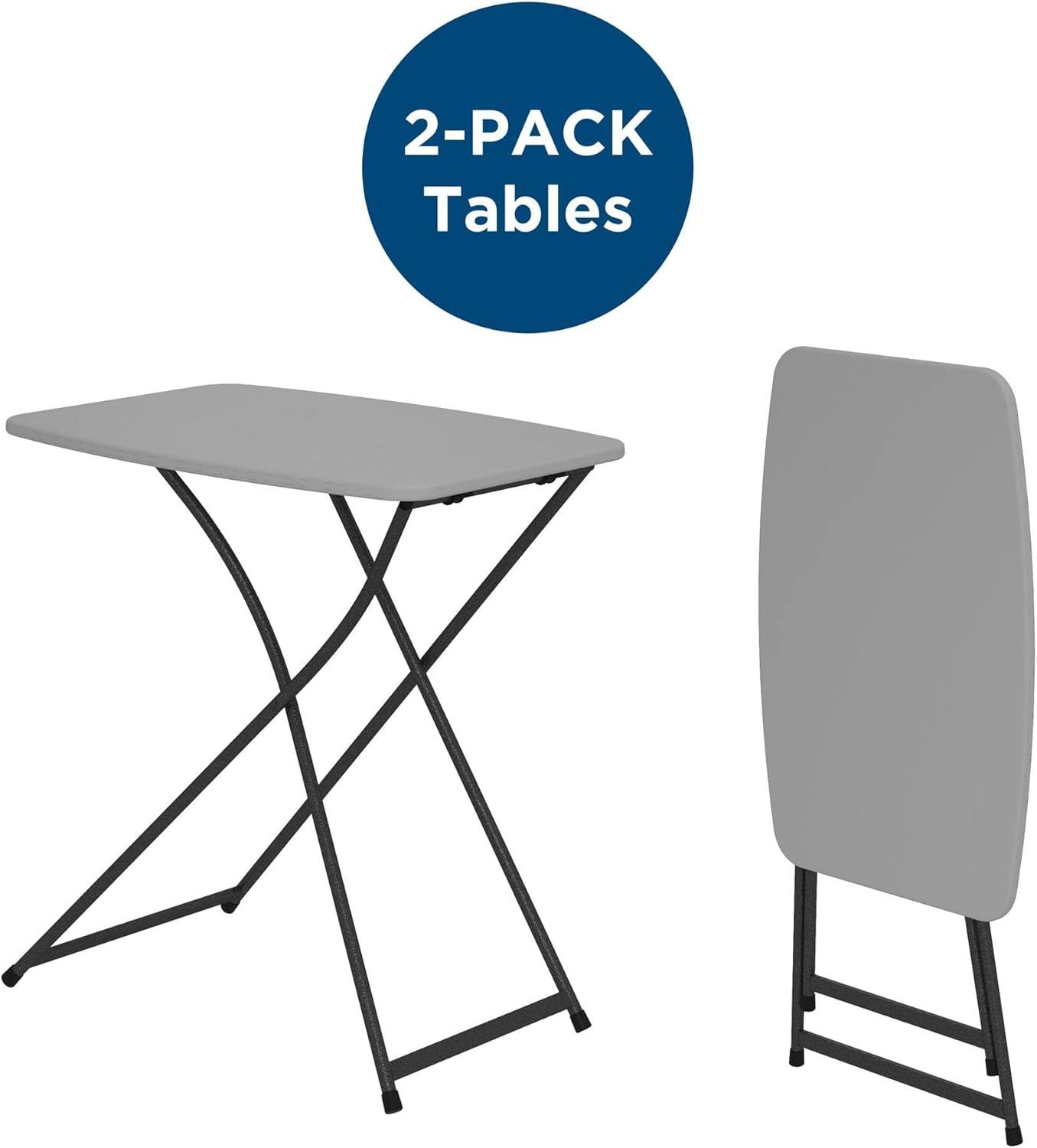 COSCO COSCO Personal Folding Activity Tables, Multi-Purpose, Adjustable Height (Set of 2)